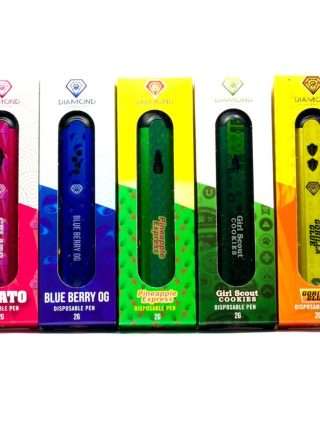 2g THC Vape Rechargeable Vape Pens by Diamond