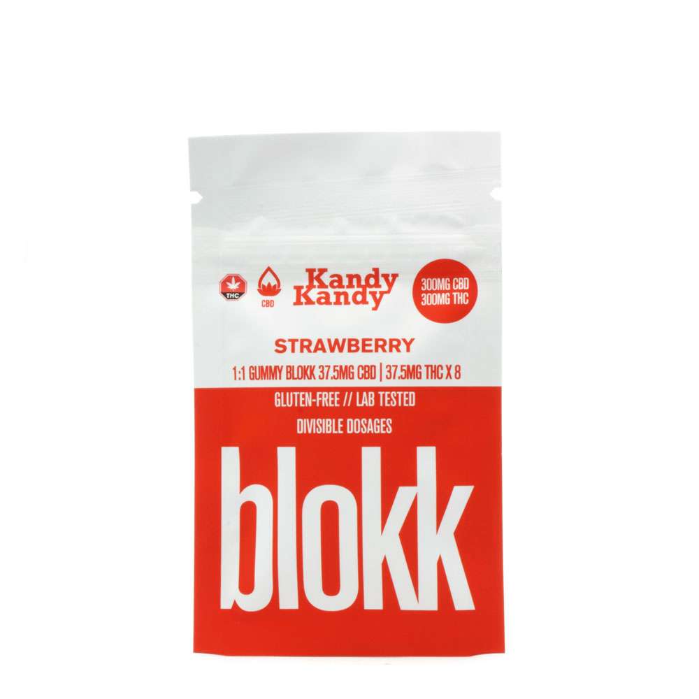 1:1 Gummy Blokk 600 Total CBD & THC