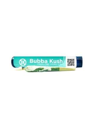 CannaAid Delta 8 THC Bubba Kush 100mg PreRoll Joint
