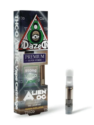 DazeD8 Alien OG Delta 8 THC-O Vape Cartridge