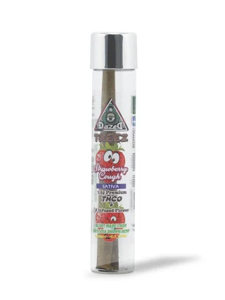 DazeD8 Strawberry Cough Delta 8 THC-O Pre Roll