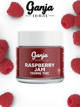 Ganja Edibles – Raspberry Jam 150MG THC