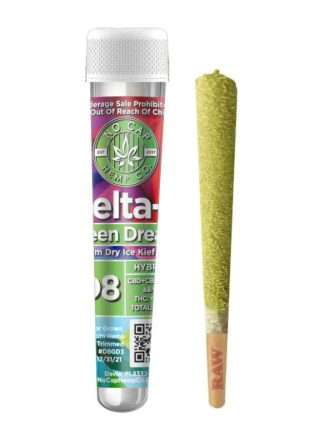 No Cap Hemp Co Delta 8 THC Green Dream Kief Joints