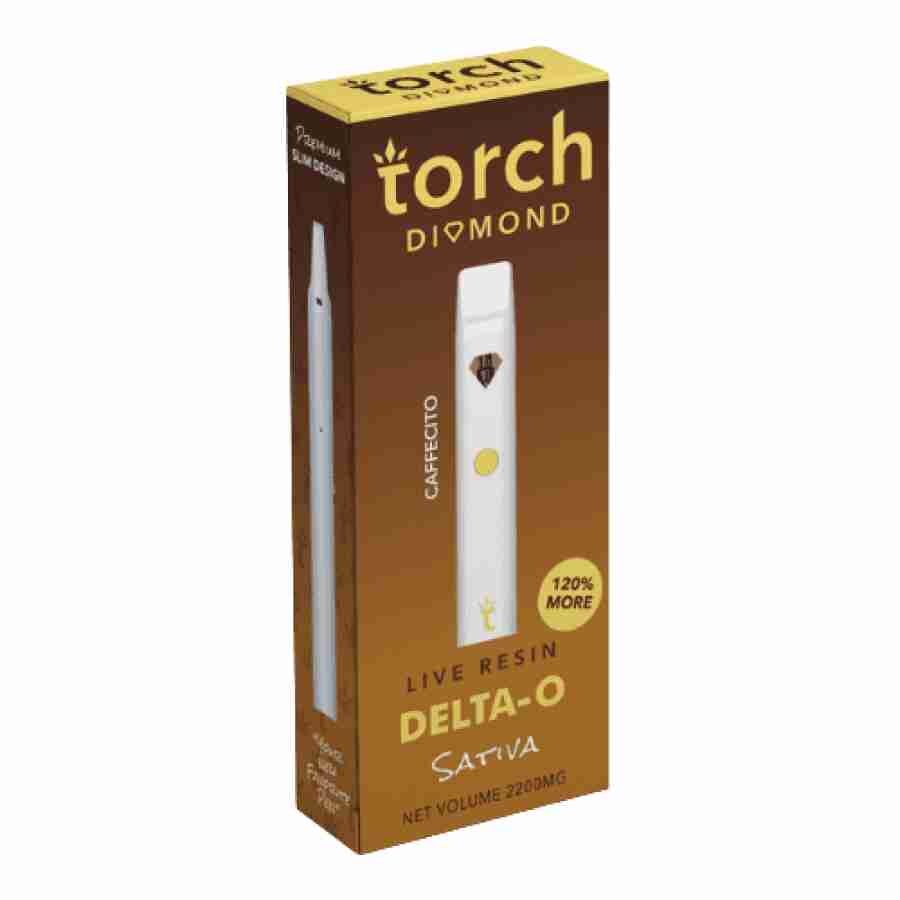 Torch Diamond Delta O Live Resin Disposable Vape Cartridge