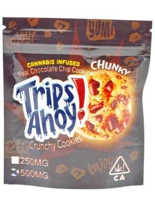 Trips Ahoy Chunky Chocolate Chip Cookies 500MG THC