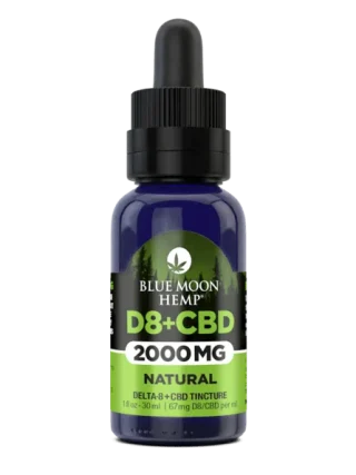 Blue Moon Hemp Delta 8 THC & CBD Tinctures