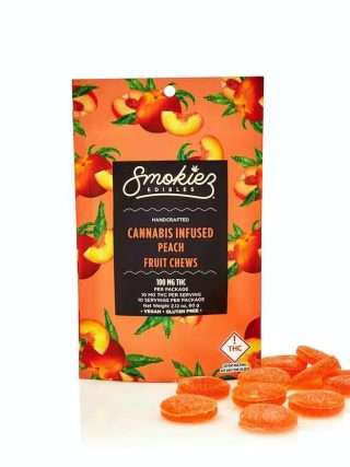 Buy Peach Fruit Chews 100 mg - CO