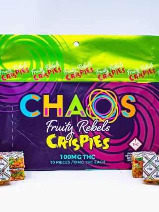 Chaos Crispies Fruity Rebels 100mg
