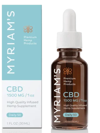 MYRIAM’S Daily 50 CBD Tincture