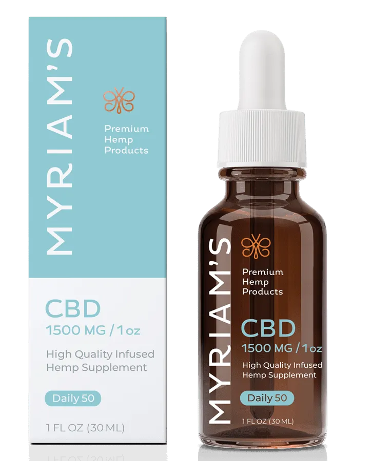 MYRIAM’S Daily 50 CBD Tincture