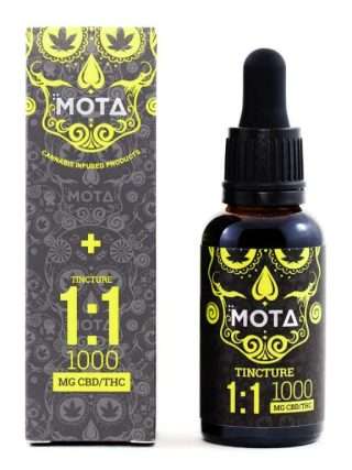 Mota 1:1 Tincture 1000mg CBD/THC