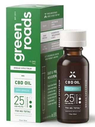 Buy Green Roads – CBD Tincture – Broad Spectrum Original Moderate – 750mg